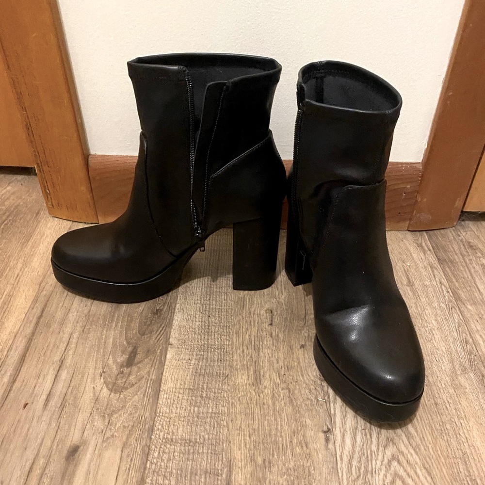 Black boots